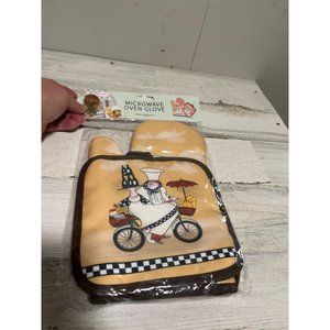 Home Essentials microwave oven glove and potholder NWT
